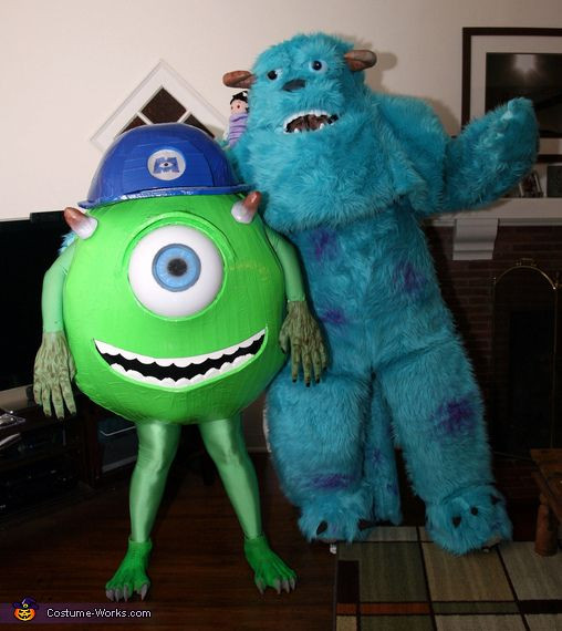 Sully DIY Costume
 Mike and Sully Halloween Costume Contest at Costume
