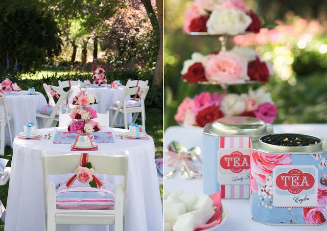 Summer Afternoon Tea Party Ideas
 Falling Leaves 25th afternoon tea party