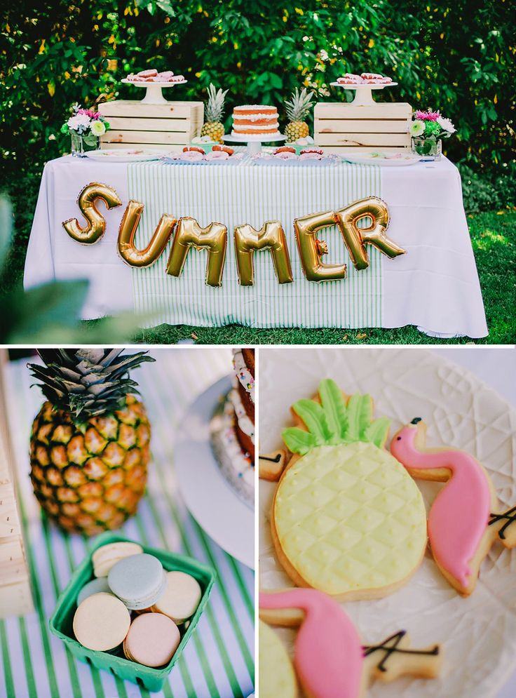 Summer Bday Party Ideas
 Best 20 Summer party decorations ideas on Pinterest