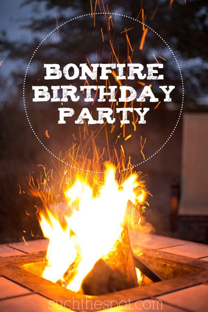 Summer Bonfire Party Ideas
 Bonfire Birthday on Pinterest