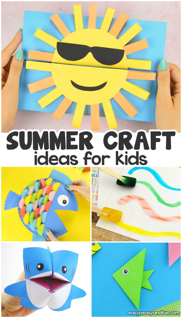 Summer Craft For Toddlers
 Summer Crafts Easy Peasy and Fun