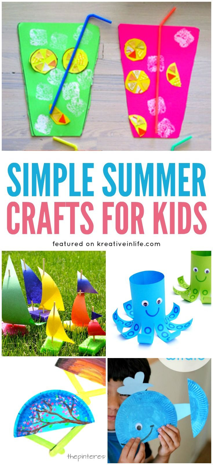 Summer Craft For Toddlers
 Best 25 Summer crafts ideas on Pinterest