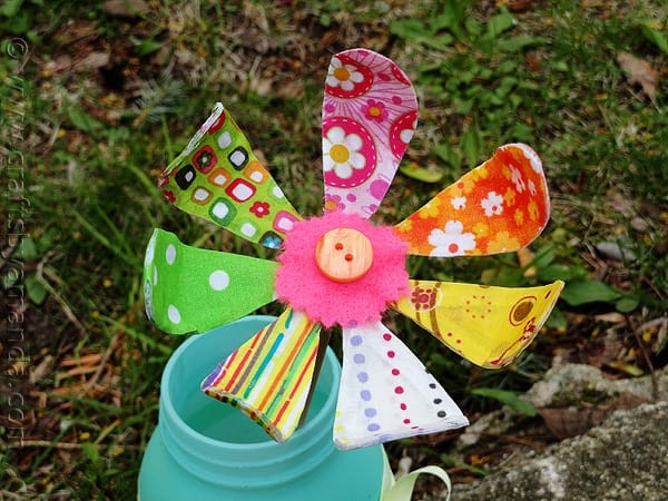 Summer Craft Ideas For Adults
 Bendable Fabric Flower Crafts by Amanda
