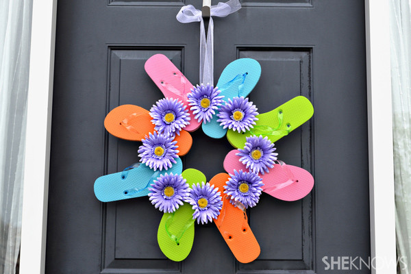Summer Craft Ideas For Adults
 Fun flip flop crafts for kids