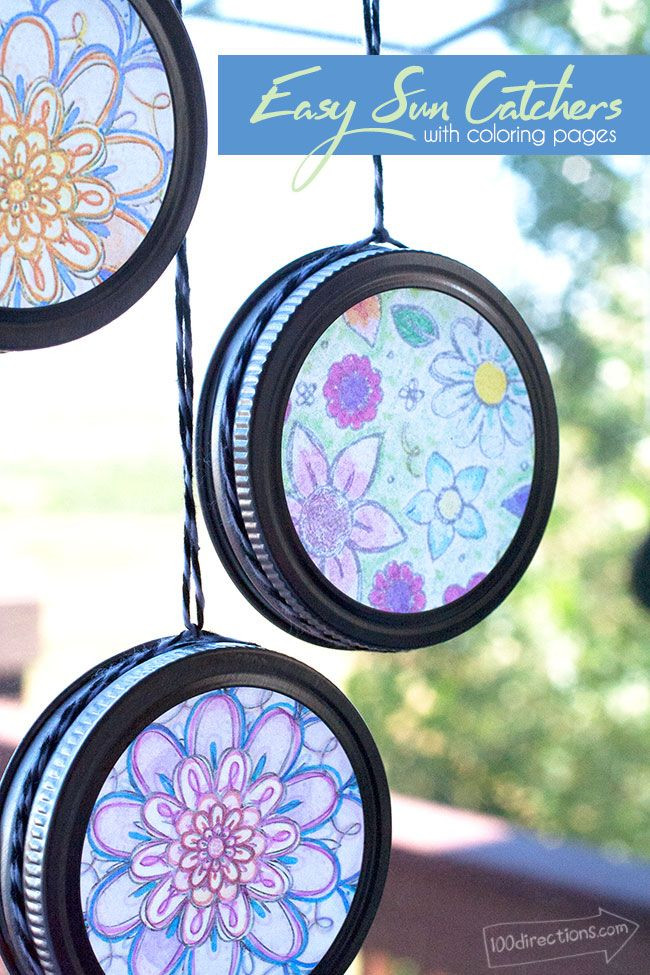 Summer Craft Ideas For Adults
 25 best ideas about Sun Catcher Craft on Pinterest