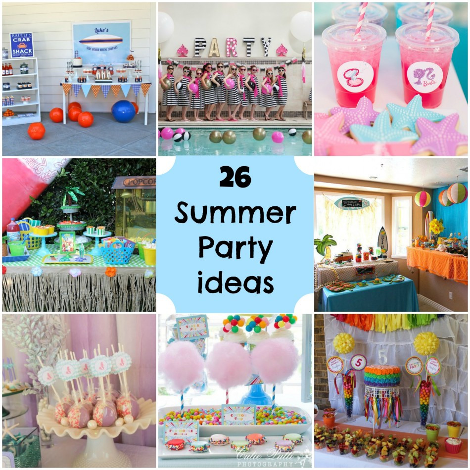 Summer Kids Party Ideas
 Summer Party Ideas Michelle s Party Plan It