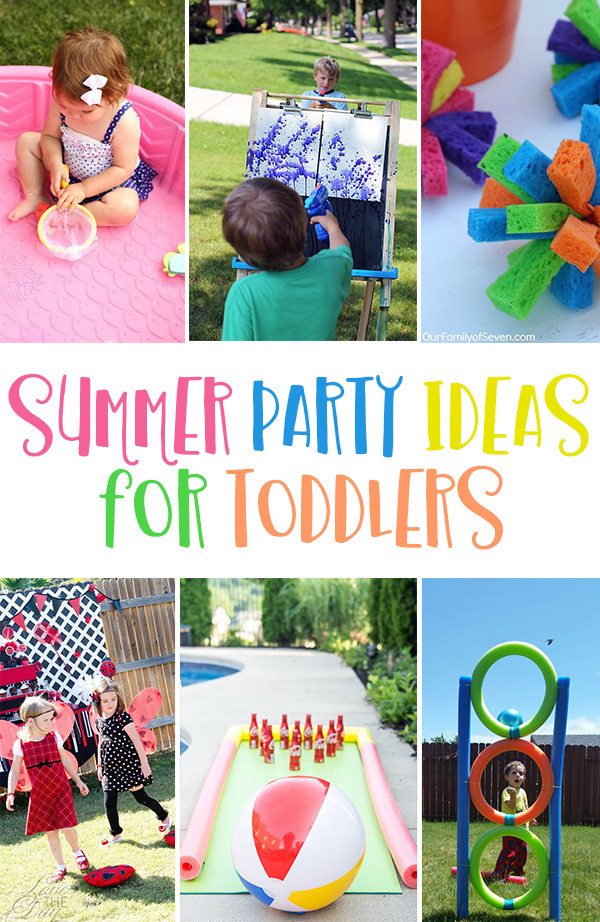 Summer Kids Party Ideas
 Summer Party Games for Toddlers on Love The Day by Lindi Haws