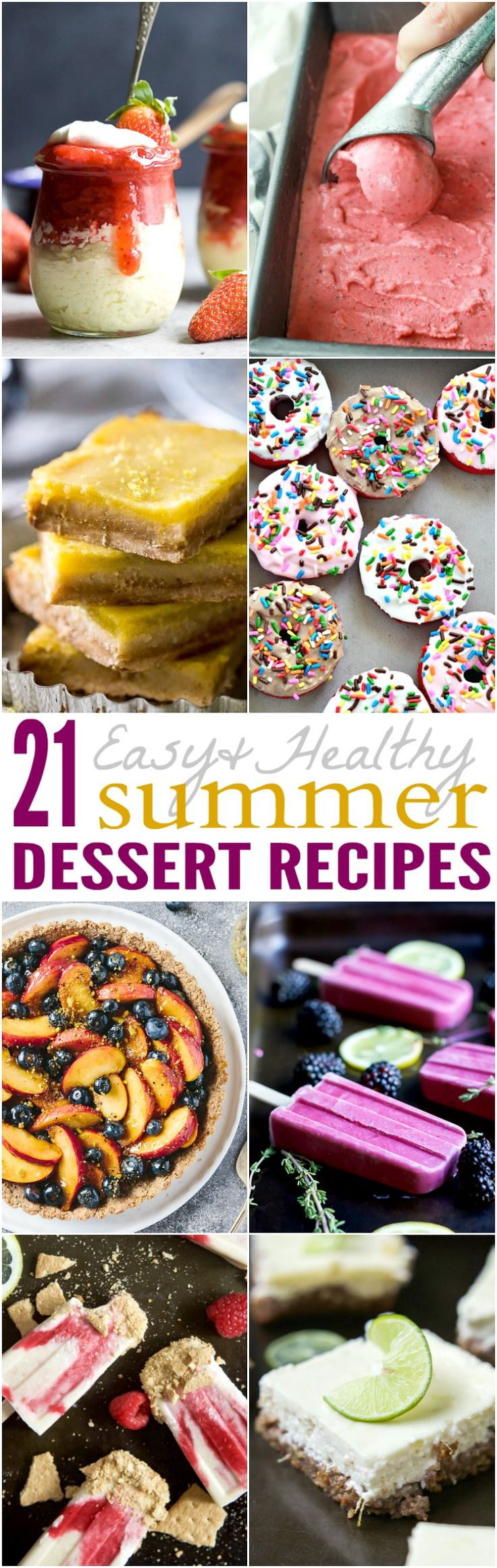 Summer Party Dessert Ideas
 25 best ideas about Healthy summer snacks on Pinterest