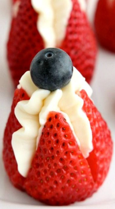 Summer Party Dessert Ideas
 Cheesecake Stuffed Strawberries Recipe