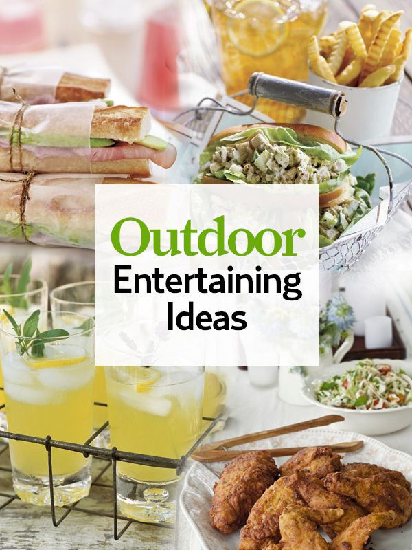 Summer Party Entertainment Ideas
 Enjoy al fresco entertaining with our best outdoor party