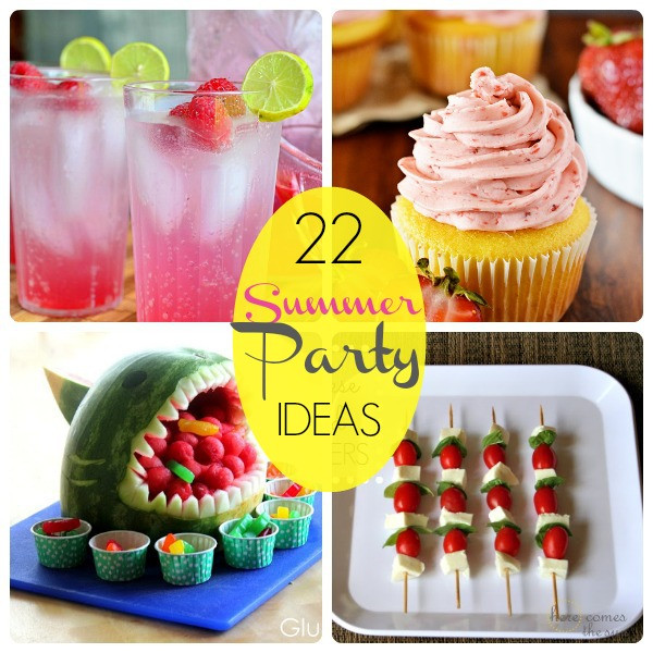 Summer Party Menu Ideas
 Great Ideas 22 Summer Party Food Ideas