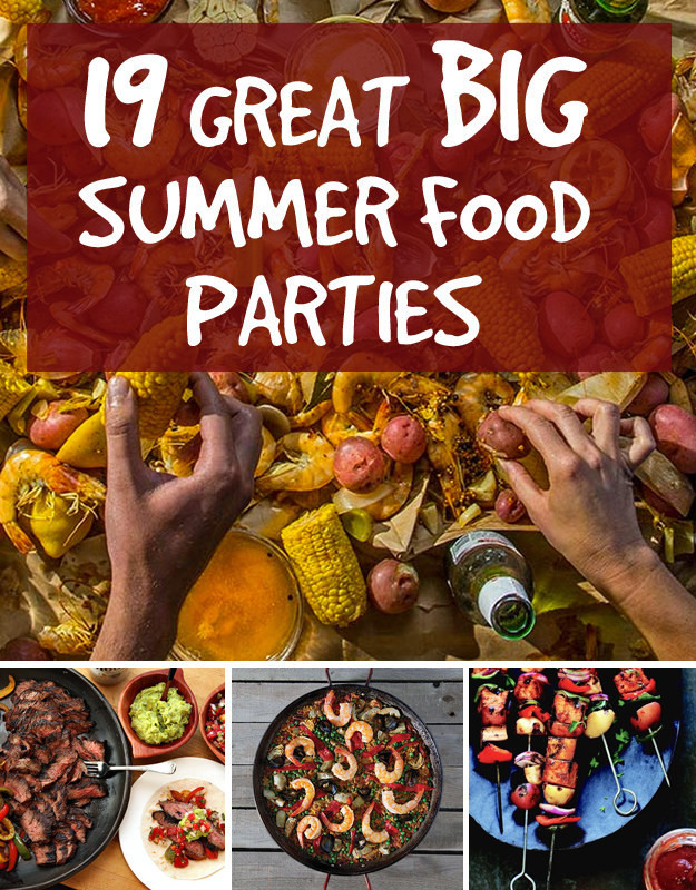 Summer Party Menu Ideas
 19 Great Ideas For Big Summer Food Parties