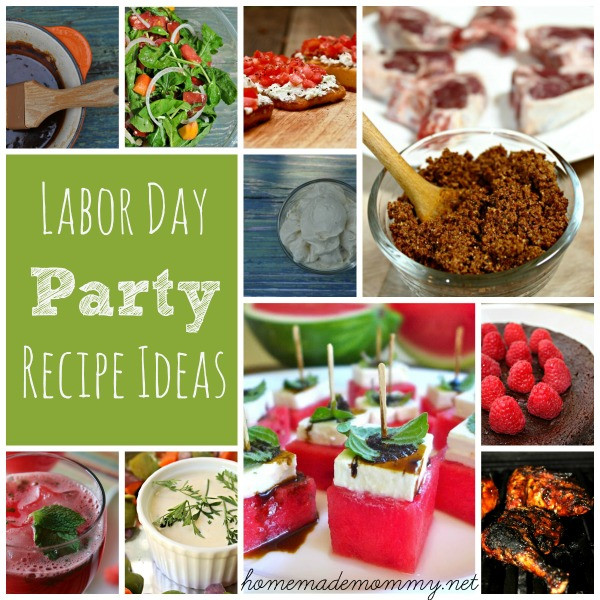 Summer Party Recipe Ideas
 End of Summer Labor Day Party Recipe Ideas Homemade Mommy
