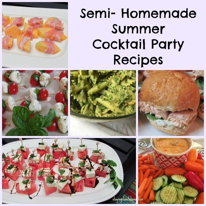 Summer Party Recipe Ideas
 Easy Summer Cocktail Party Ideas