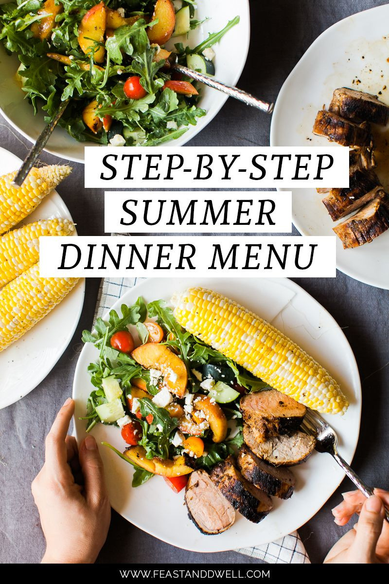 Summer Party Recipes Ideas
 Step by Step Summer Party Dinner Menu Cook