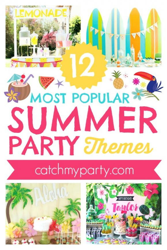 Summer Themed Party Ideas
 12 Most Popular Summer Party Themes