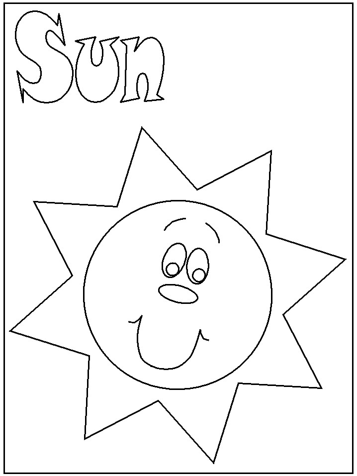 Sun Coloring Pages For Toddlers
 237 Free Printable Summer Coloring Pages for Kids