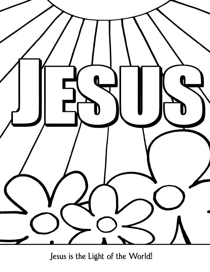 Sunday School Coloring Pages For Toddlers
 Bible Coloring Pages for Sunday School Lesson