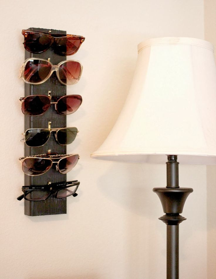 Sunglass Organizer DIY
 17 Best ideas about Sunglasses Organizer on Pinterest