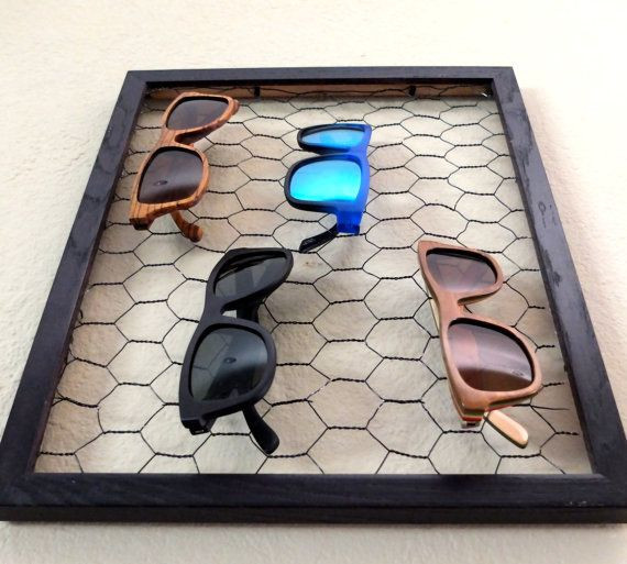 Sunglass Organizer DIY
 Best 25 Sunglasses holder ideas on Pinterest