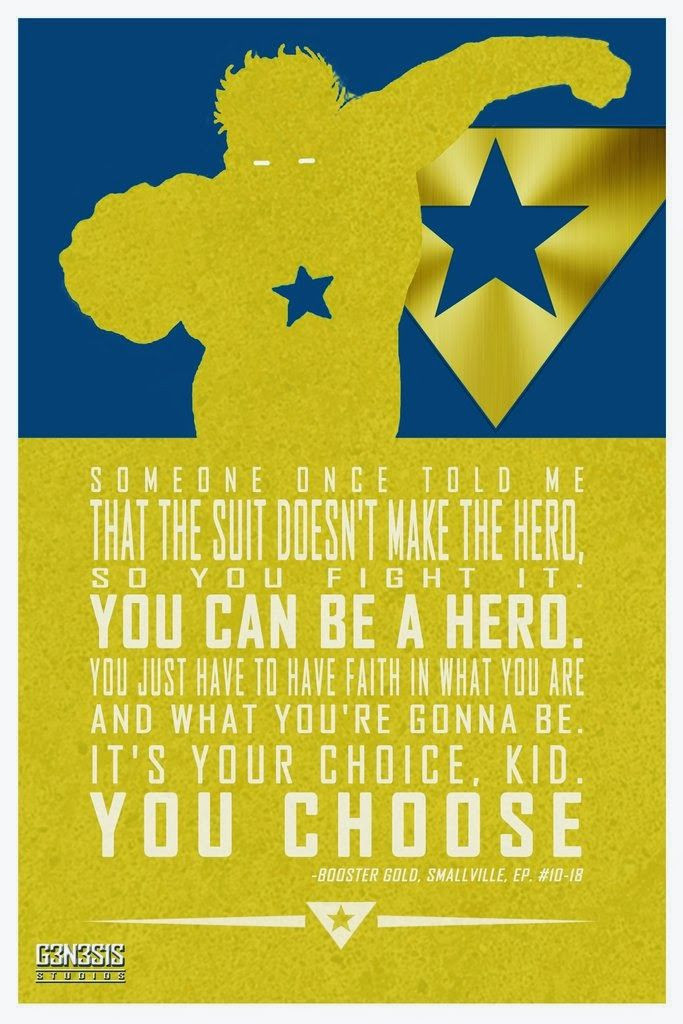 Superhero Motivational Quotes
 Booster Gold quote The Justice League Quotes