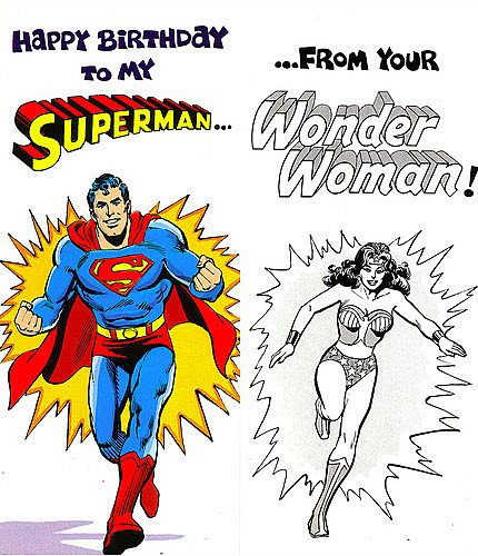 Superman Birthday Card
 Superman & Friends Greet Fans In Hilarious Cards From 1978