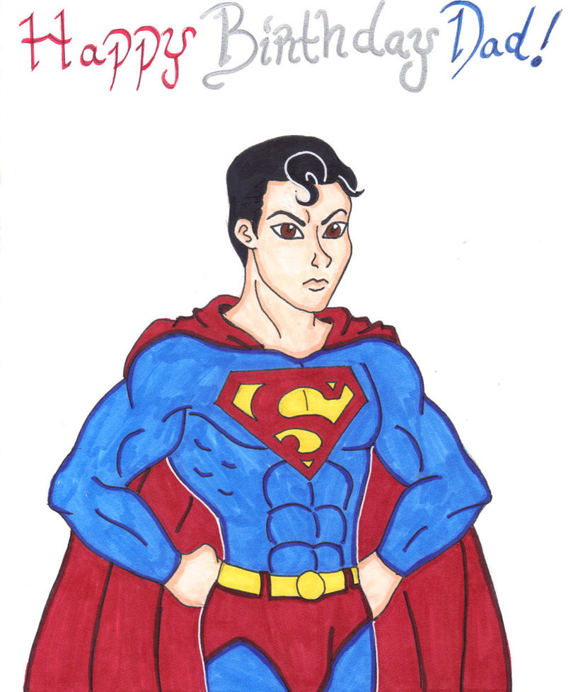 Superman Birthday Card
 Superman Birthday Card by Princess Tria on deviantART