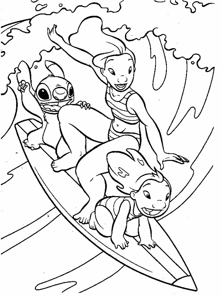 Surfing Coloring Pages
 Surfboard Coloring Page Coloring Home