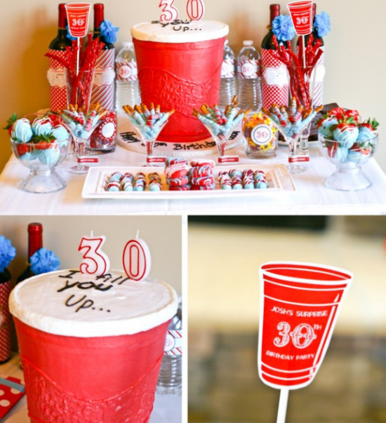 Surprise Birthday Party Ideas For Adults
 28 Amazing 30th Birthday Party Ideas also 20th 40th