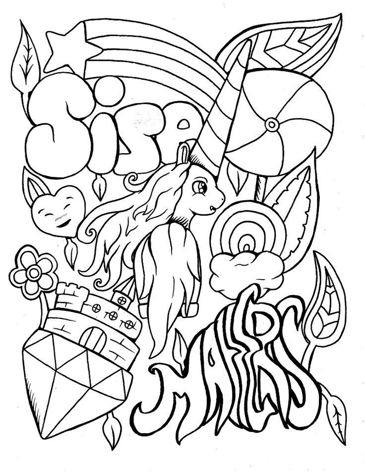 Swear Word Adult Coloring Pages
 611 best Swear Word Coloring Pages images on Pinterest
