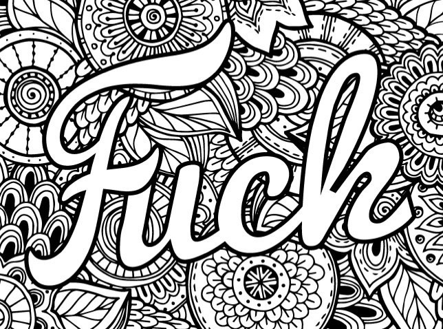 Swear Word Adult Coloring Pages
 Best Swear Word Coloring Books a Giveaway Cleverpedia