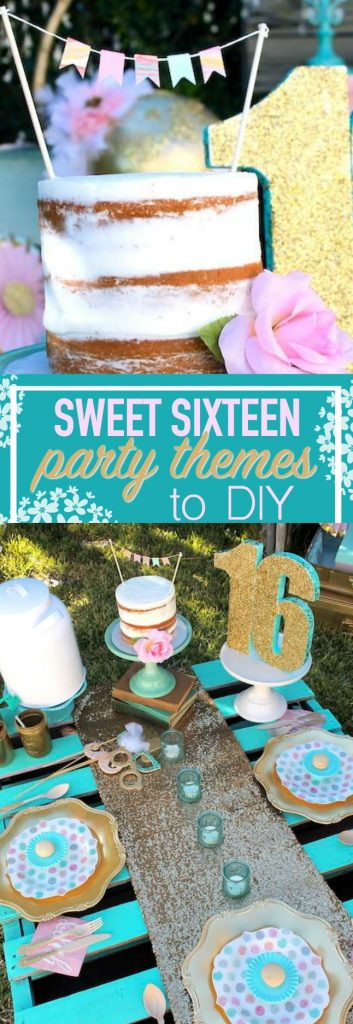 Sweet 16 Summer Party Ideas
 DIY Sweet 16 Party Themes A Little Craft In Your Day