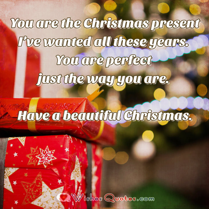 Sweet Christmas Quote
 Christmas Love Messages