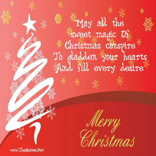 Sweet Christmas Quote
 20 Merry Christmas Quotes 2014
