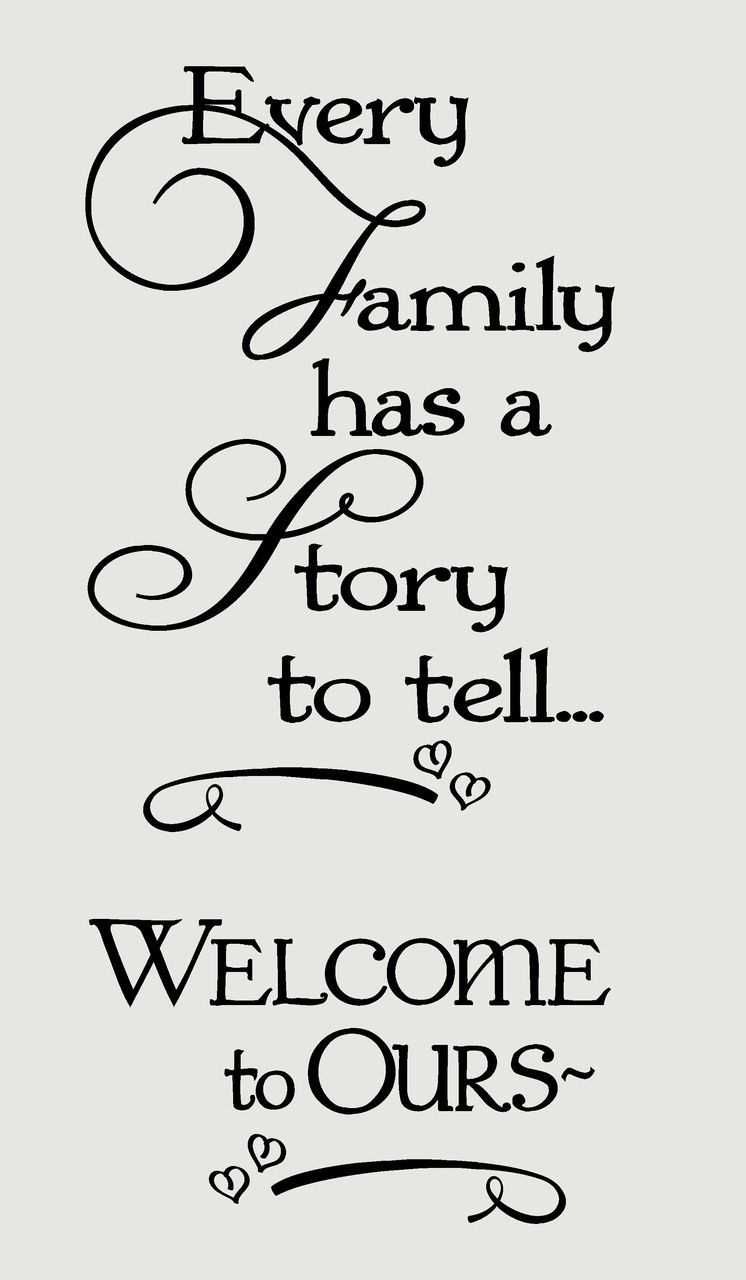 Sweet Family Quotes
 Wel e Quotes on Pinterest