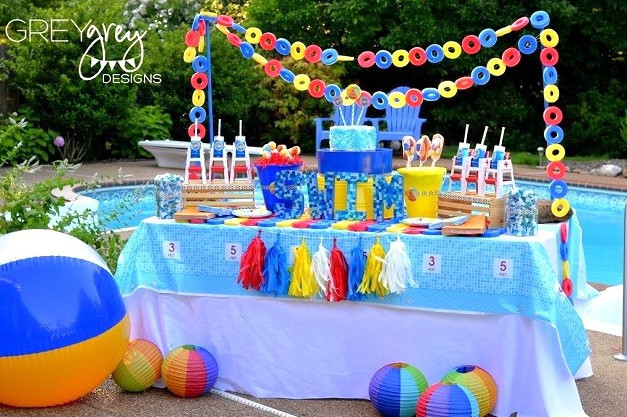 Swimming Pool Birthday Party Ideas
 Swimming Pool Party Ideas