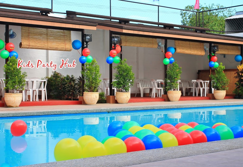 Swimming Pool Birthday Party Ideas
 Swimming Party Decorations