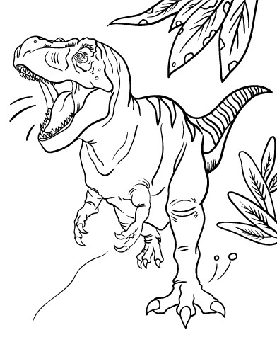 T Rex Printable Coloring Pages
 Pin by Muse Printables on Coloring Pages at ColoringCafe