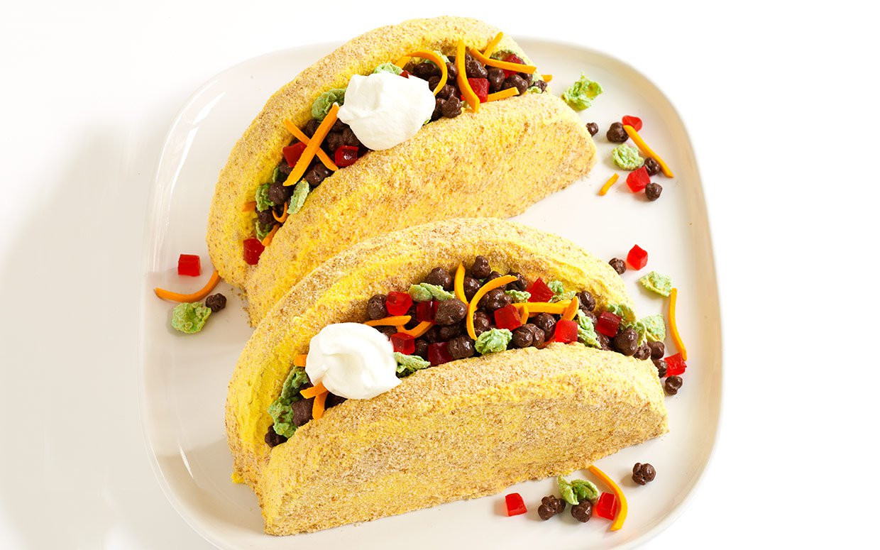 Taco Birthday Cake
 Shell Game The Cutest Taco Cakes