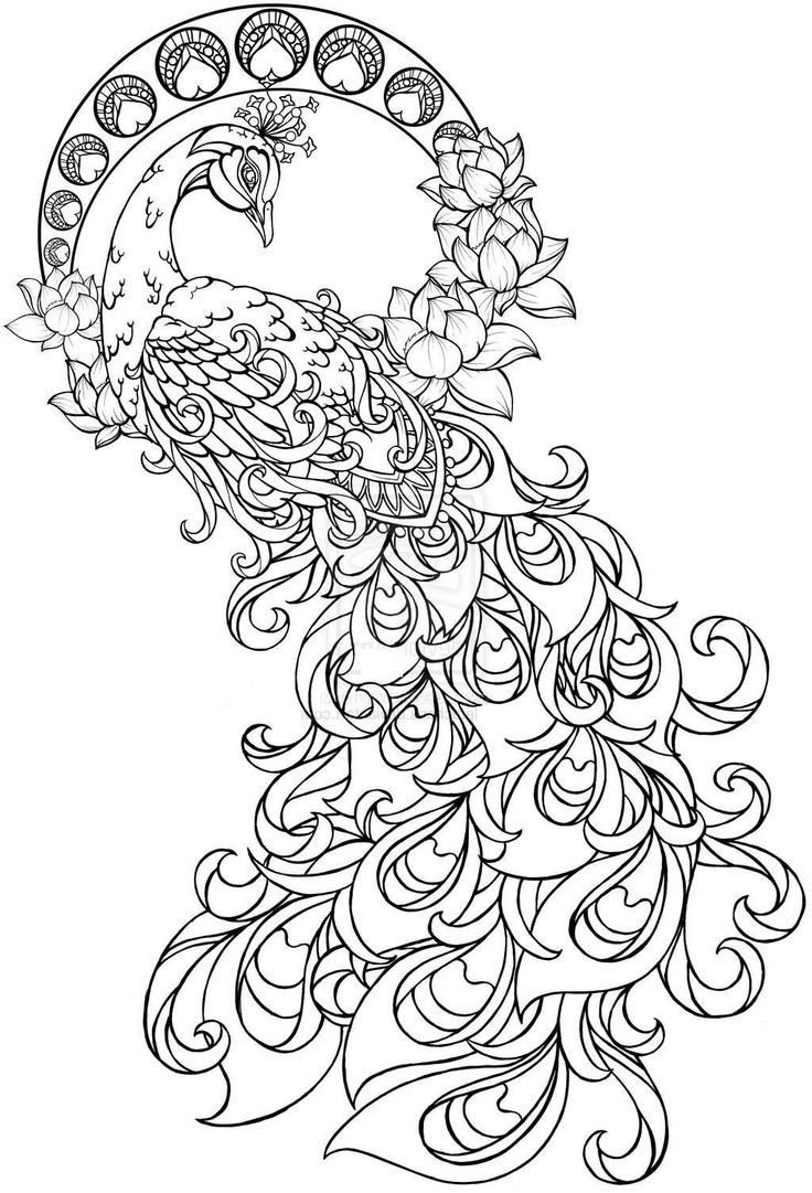 Tattoo Coloring Pages Printable
 Paisley Pattern Tattoo Design To Coloring Page
