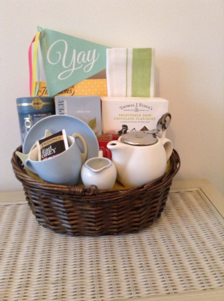 Tea Gift Basket Ideas
 25 best ideas about Tea Gift Baskets on Pinterest