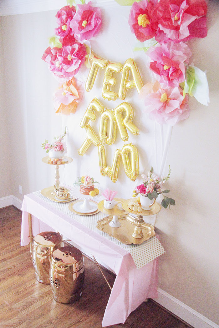 Tea Party Birthday Decorations
 Tea for 2 Birthday Party Ideas Home