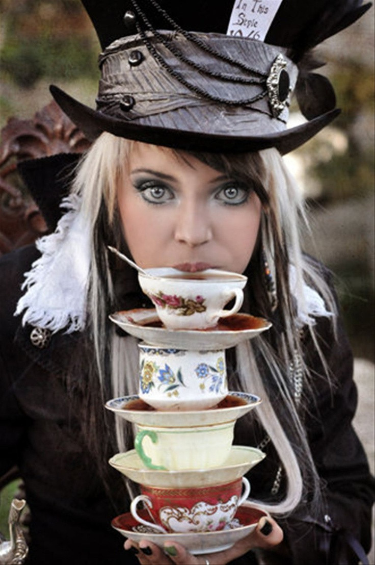 Tea Party Costume Ideas
 22 best images about Mad Hatter on Pinterest