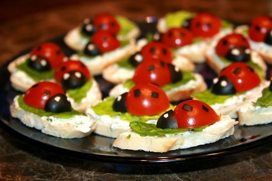 Tea Party Food Ideas For Adults
 ladybug sandwich for Tea Party Food Ideas Can adults