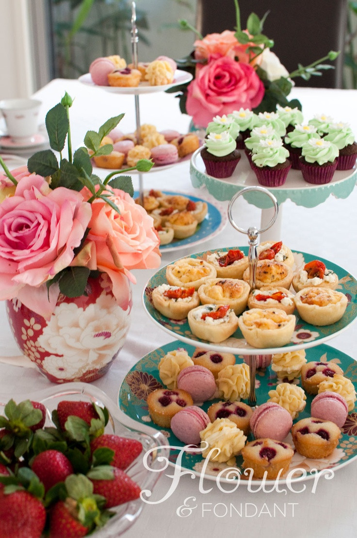 Tea Party Food Ideas For Adults
 Best 25 Afternoon tea tables ideas on Pinterest