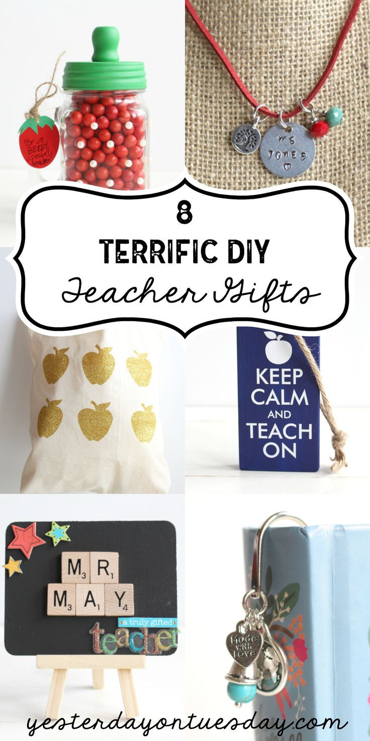 Teacher Appreciation Gifts DIY
 17 Best ideas about Teacher Appreciation Gifts on