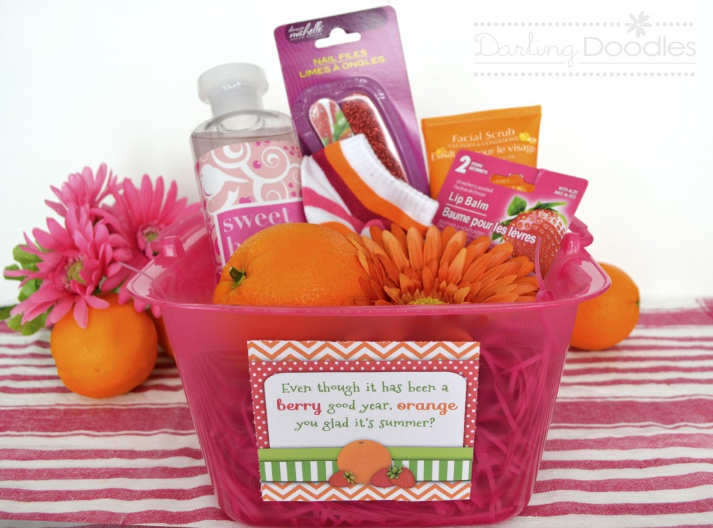Teacher Gift Baskets Ideas
 Berry Gift Basket for the End of the School Year Darling
