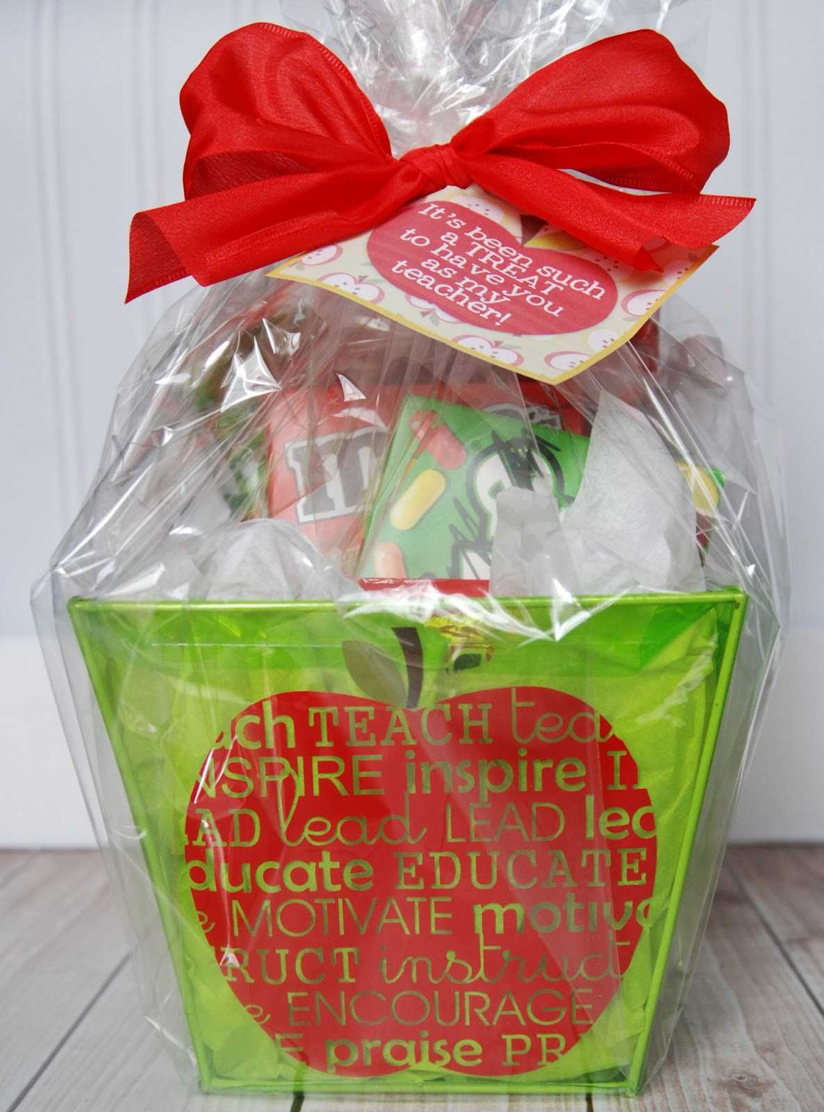 Teacher Gift Baskets Ideas
 Teacher Appreciation Gift Idea for Silhouette and Cricut