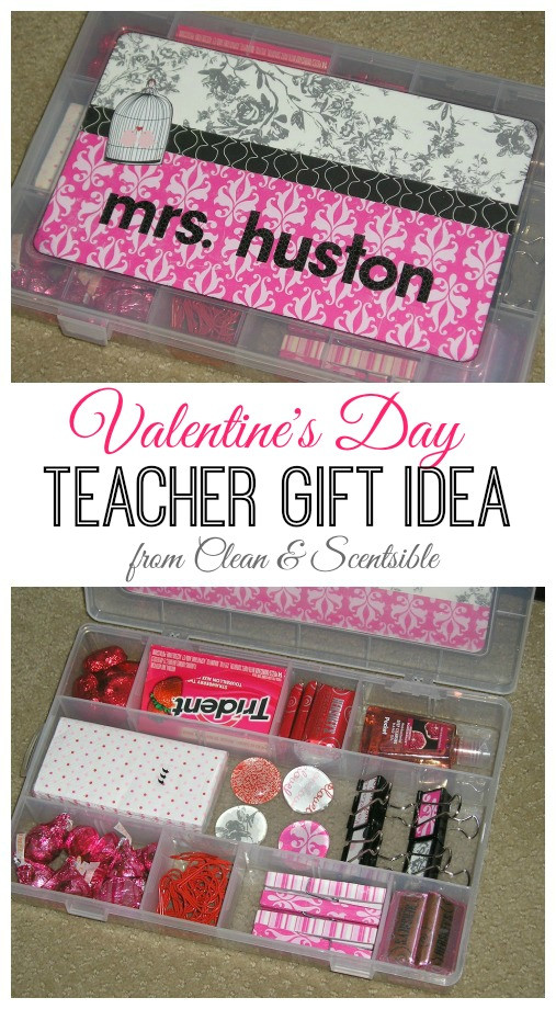 Teacher Valentine Gift Ideas
 Valentine s Day Teacher Gift Clean and Scentsible
