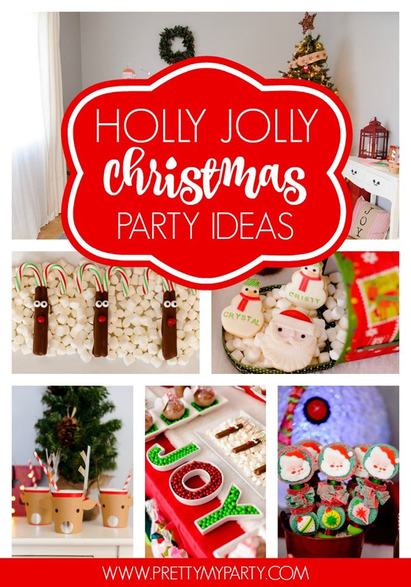 Teen Christmas Party Ideas
 Holly Jolly Christmas Party Pretty My Party